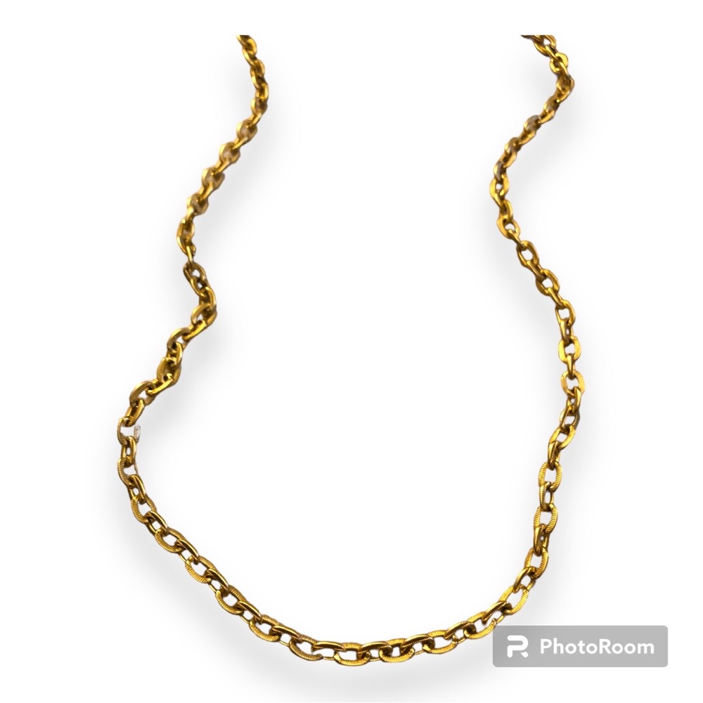 Gold plated chain